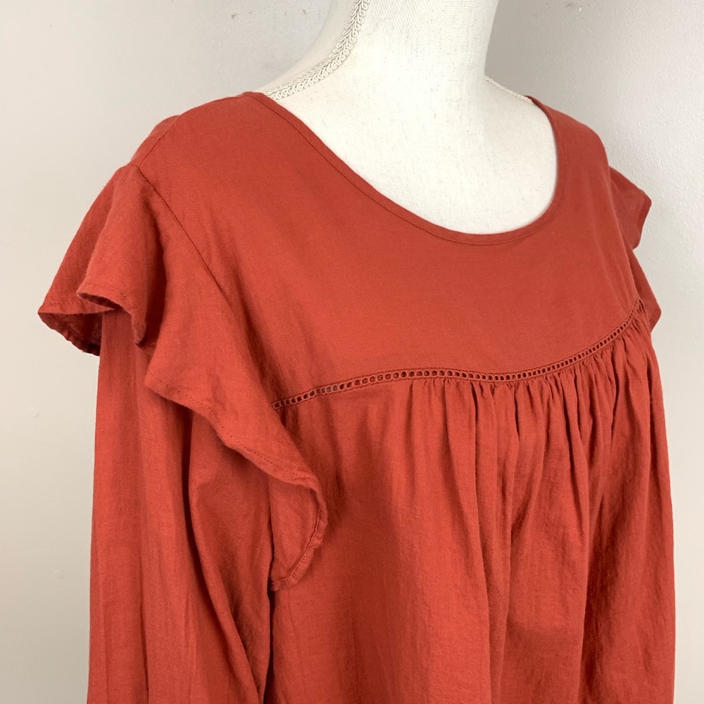 Route 66 Ruffle Blouse - Picture 2 of 8